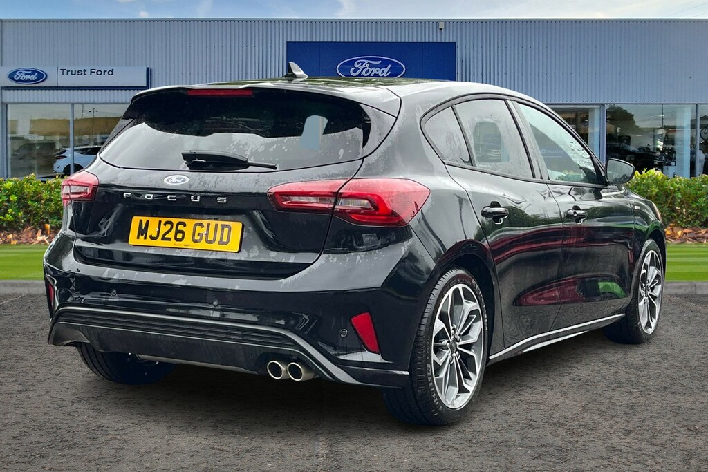 Ford Focus 1.0 Ecoboost Hybrid Mhev St-line X Black #4