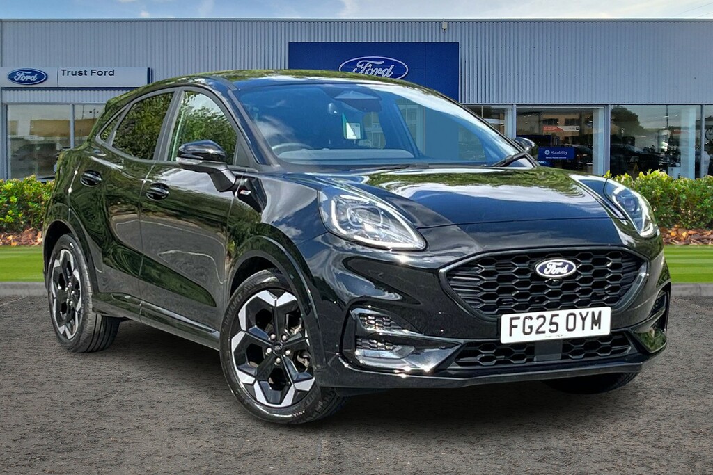 Ford Puma 1.0 Ecoboost Hybrid Mhev St-line Black