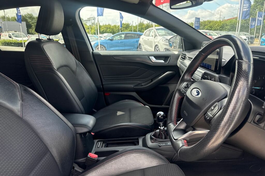 Ford Focus 1.0T Ecoboost St-line X Hatchback Manua Blue #17