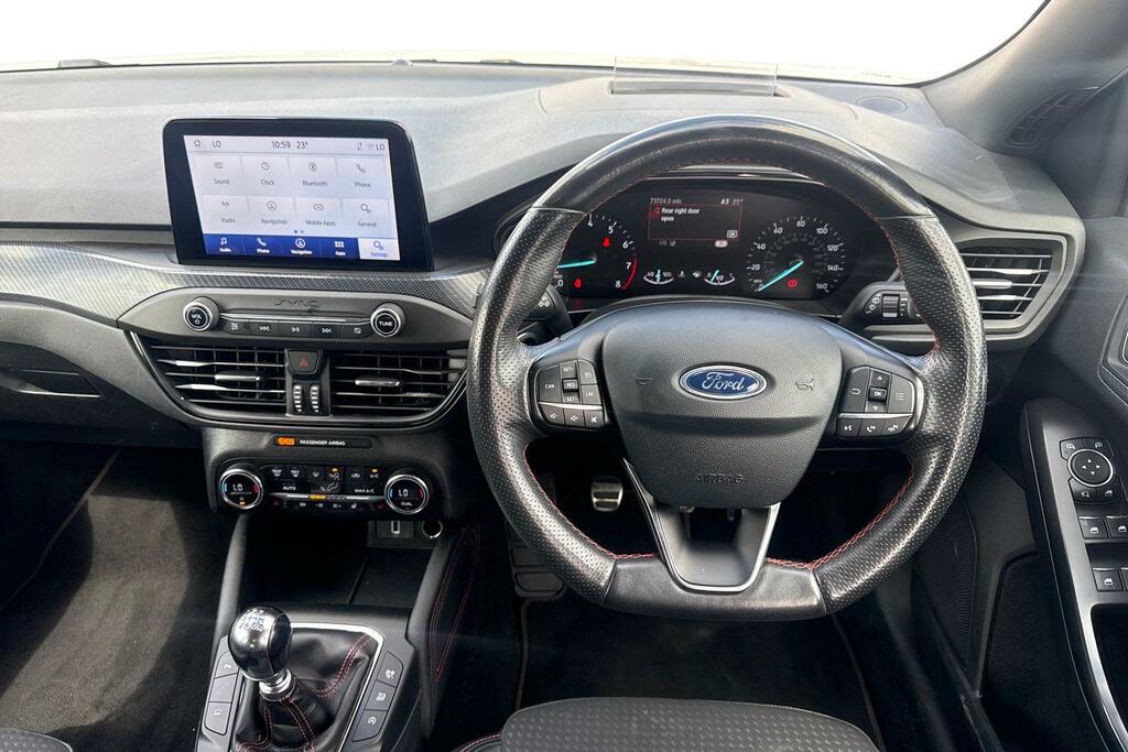 Ford Focus 1.0T Ecoboost St-line X Hatchback Manua Blue #11