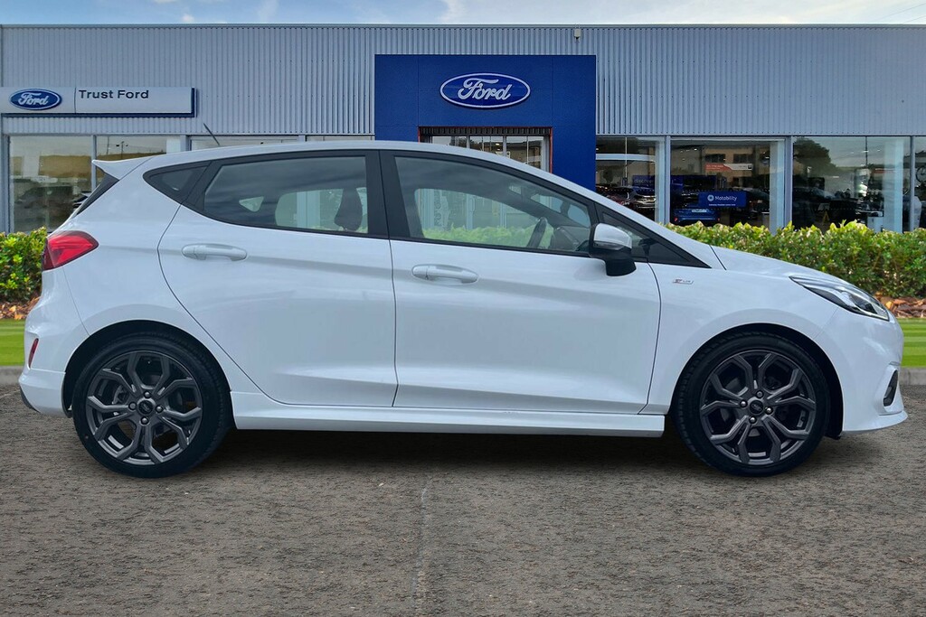 Ford Fiesta 1.0 Ecoboost 140 St-line Sync 3 - Bluetooth White #3