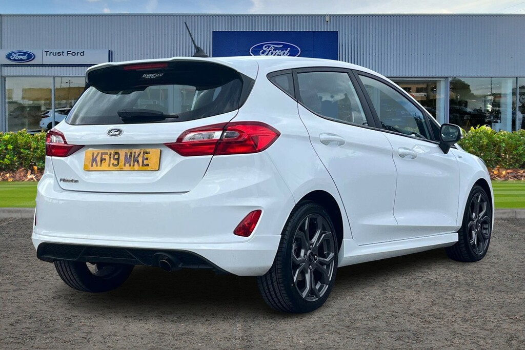 Ford Fiesta 1.0 Ecoboost 140 St-line Sync 3 - Bluetooth White #4