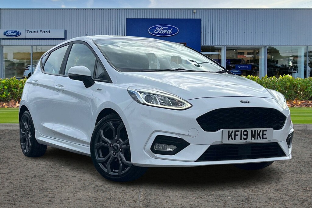 Ford Fiesta 1.0 Ecoboost 140 St-line Sync 3 - Bluetooth White