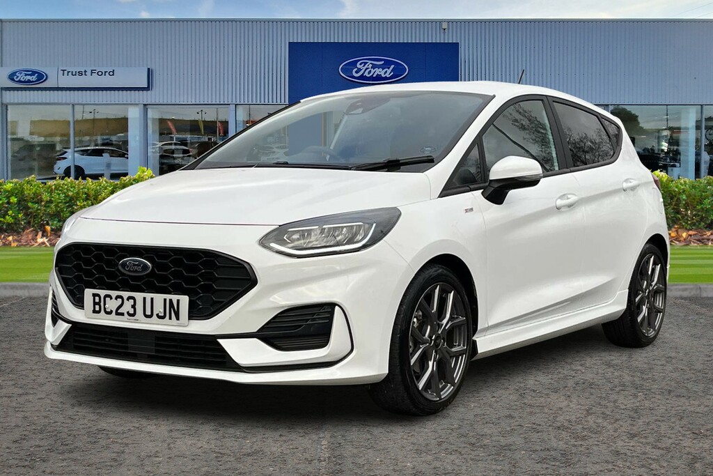 Ford Fiesta 1.0 Ecoboost Hbd Mhev 125 Titanium X 2023 Blue #5