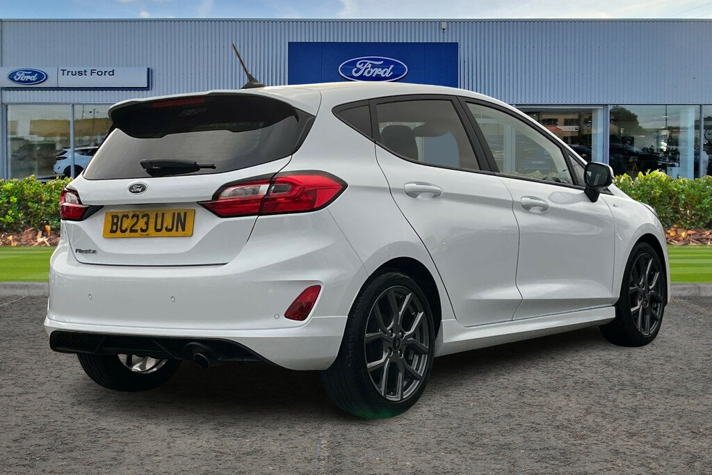 Ford Fiesta 1.0 Ecoboost Hbd Mhev 125 Titanium X 2023 Blue #4