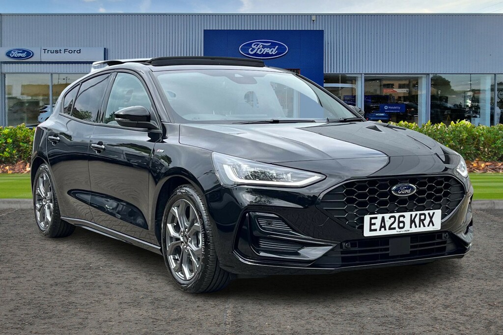 Ford Focus 1.0T Ecoboost Mhev St-line Hatchback Hy Black