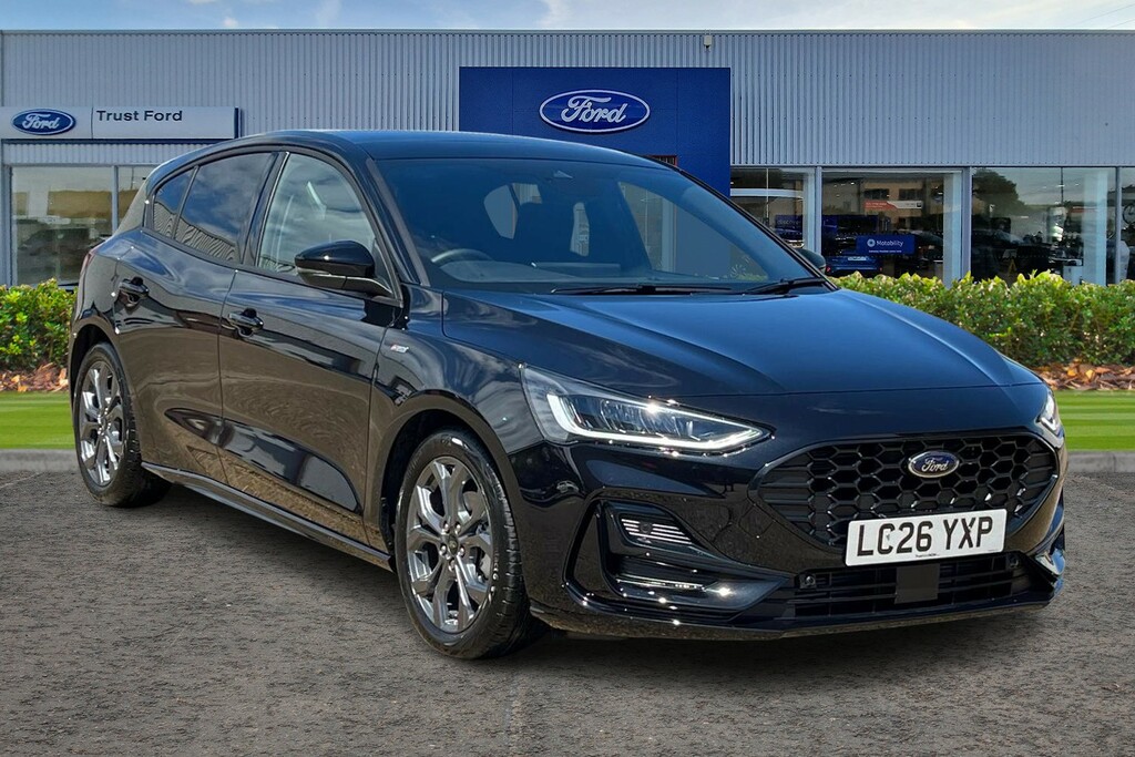 Ford Focus 1.0T Ecoboost Mhev St-line Hatchback Hy Black