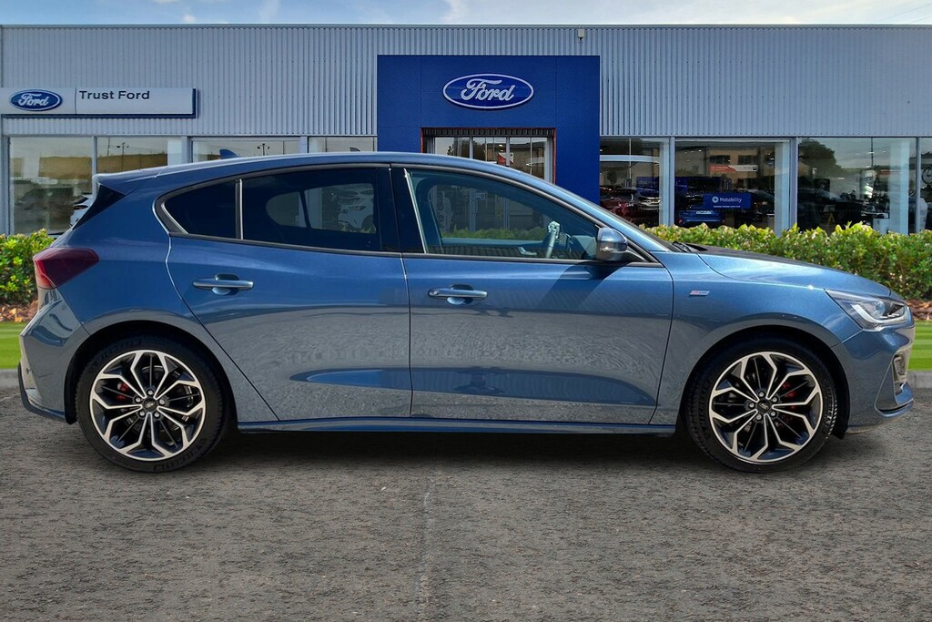 Ford Focus 1.0T Ecoboost Mhev St-line X Hatchback Blue #3