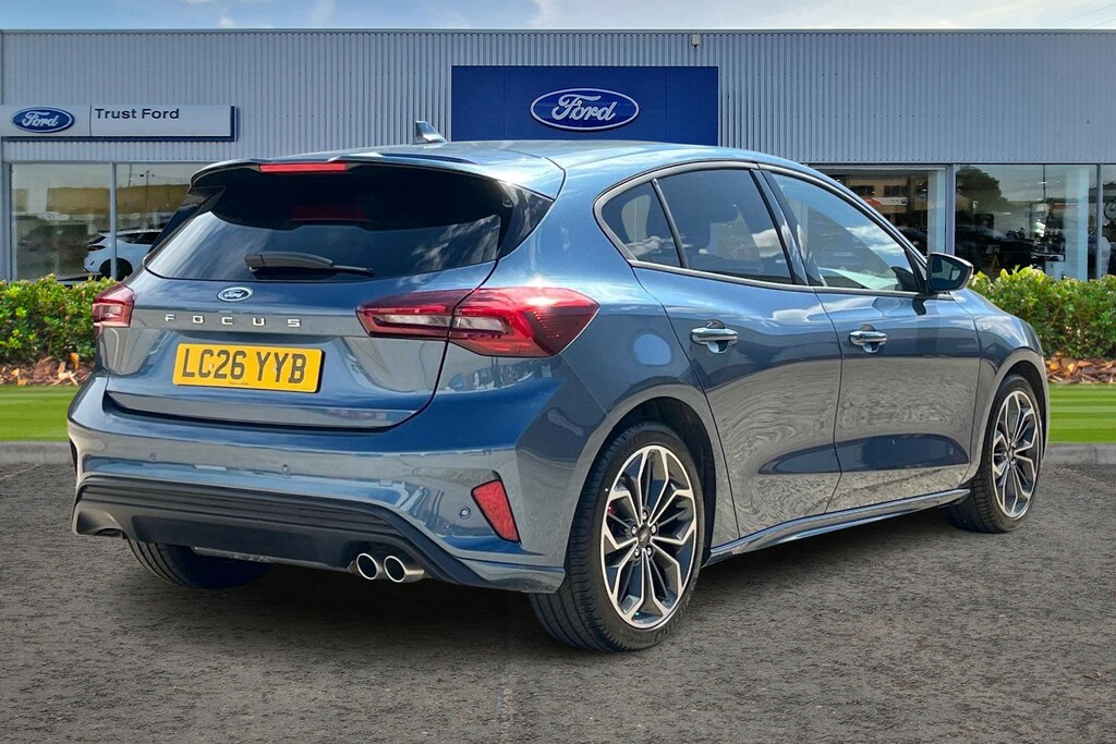 Ford Focus 1.0T Ecoboost Mhev St-line X Hatchback Blue #4