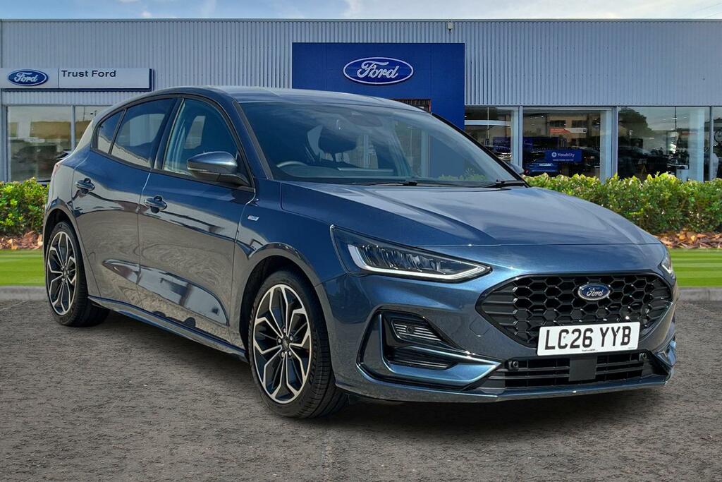 Ford Focus 1.0T Ecoboost Mhev St-line X Hatchback Blue