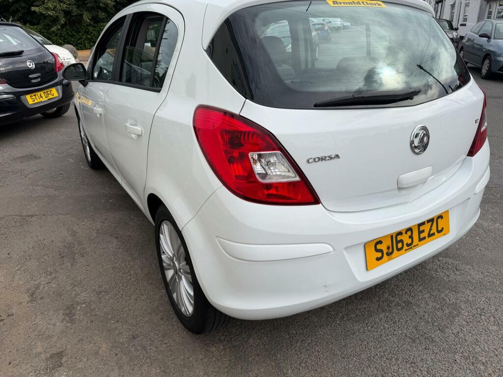 Vauxhall Corsa Hatchback 1.2I Ecoflex 16V Se Euro 5 Ss 20 SJ63EZC White #4
