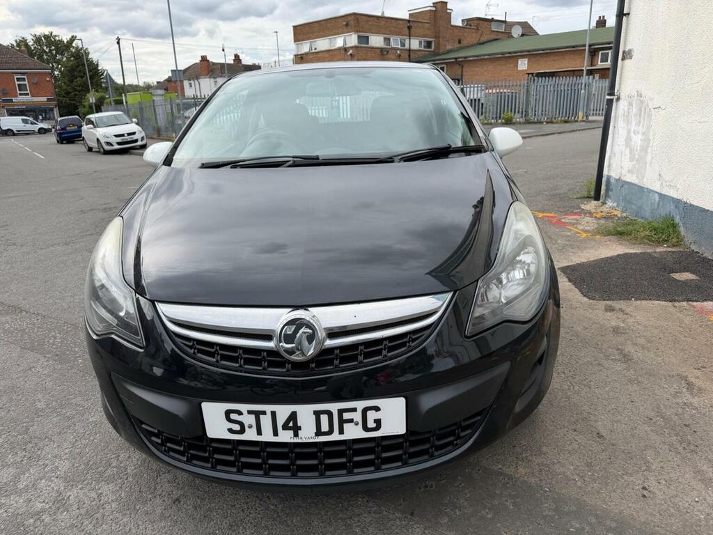 Vauxhall Corsa Hatchback 1.2 16V Sting Euro 5 Ac 201414 ST14DFG Black #2