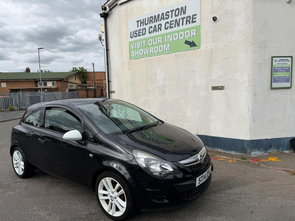 Vauxhall Corsa Hatchback 1.2 16V Sting Euro 5 Ac 201414 Black