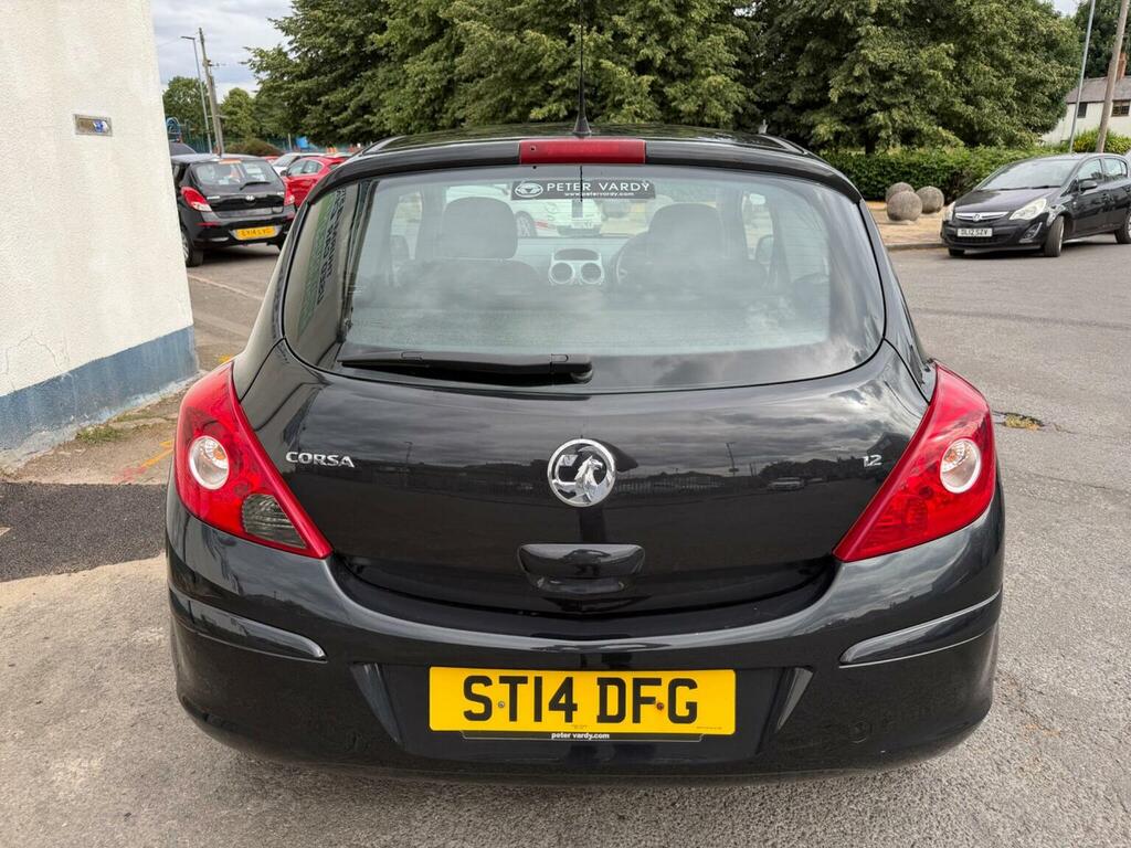 Vauxhall Corsa Hatchback 1.2 16V Sting Euro 5 Ac 201414 ST14DFG Black #6