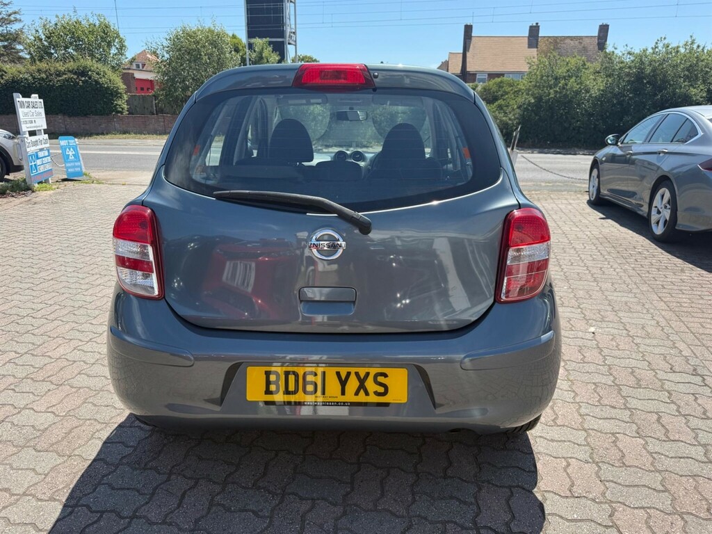 Nissan Micra 1.2 12V Acenta Euro 5 Red #7