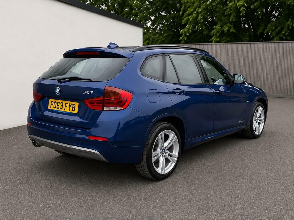 BMW X1 2.0 20D M Sport Xdrive Euro 5 Ss White #9
