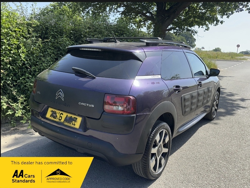 Citroen C4 Cactus 20 Tax Euro 6 Purple #2