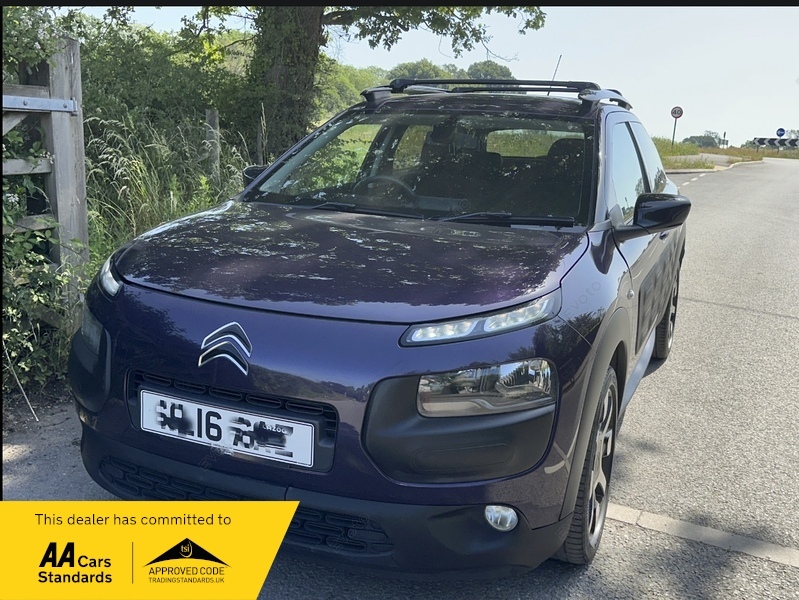 Citroen C4 Cactus 20 Tax Euro 6 Purple