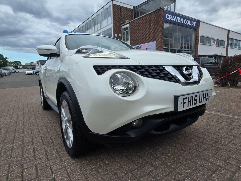 Nissan Juke 1.2 Dig-t Acenta Premium 6Spd Euro 5 Ss White