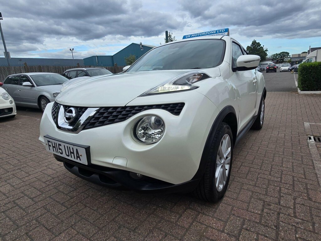 Nissan Juke 1.2 Dig-t Acenta Premium 6Spd Euro 5 Ss White #3