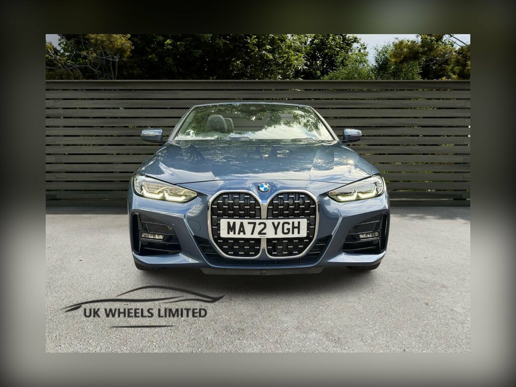 BMW 4 Series 2.0 420I M Sport Euro 6 Ss MA72YGH Blue #2