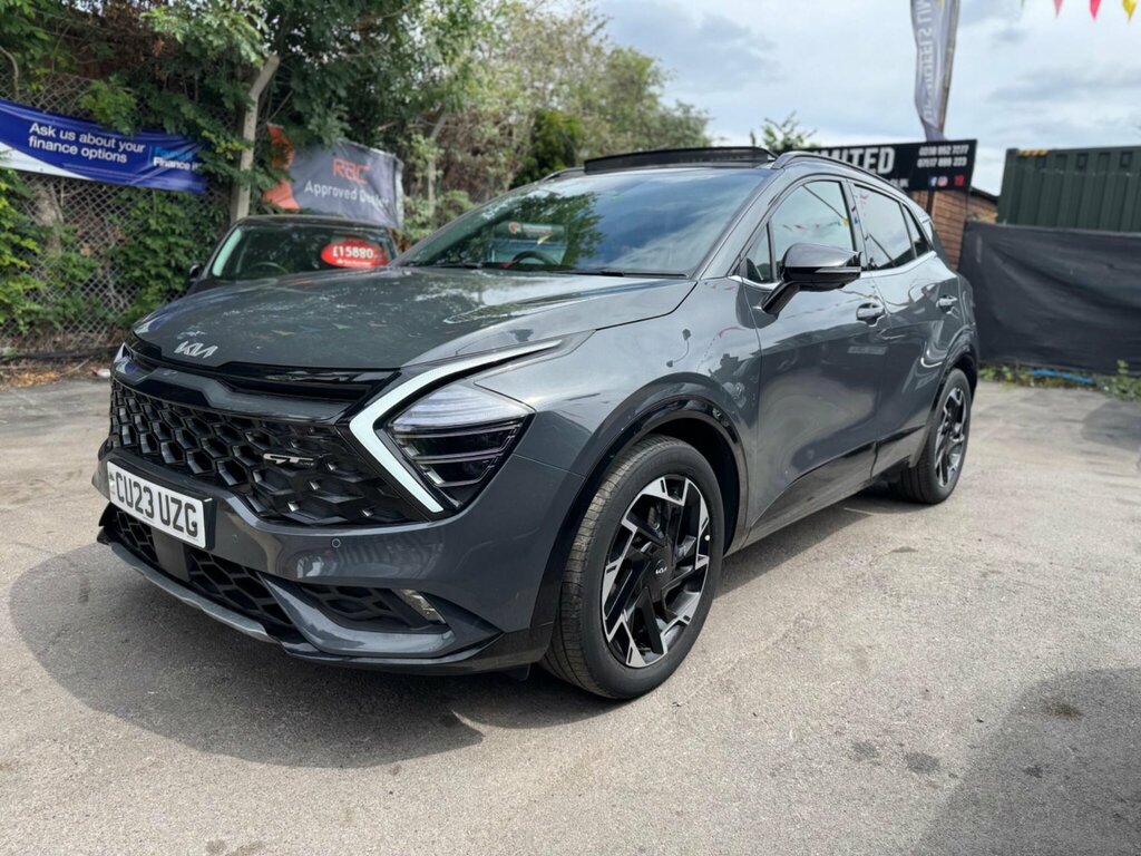 Kia Sportage 1.6 T-gdi Mhev Gt-line S Dct Awd Euro 6 Ss CU23UZG Grey #5