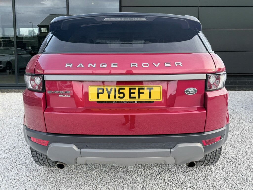 Land Rover Range Rover Evoque 2.2 Sd4 Pure Tech 2015 PY15EFT Red #4