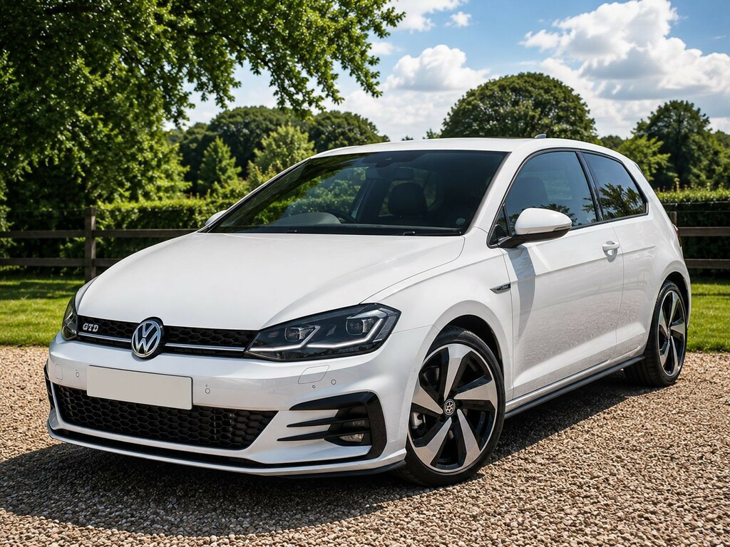 Volkswagen Golf Hatchback 180Hp Dsg Gtd 2017 White