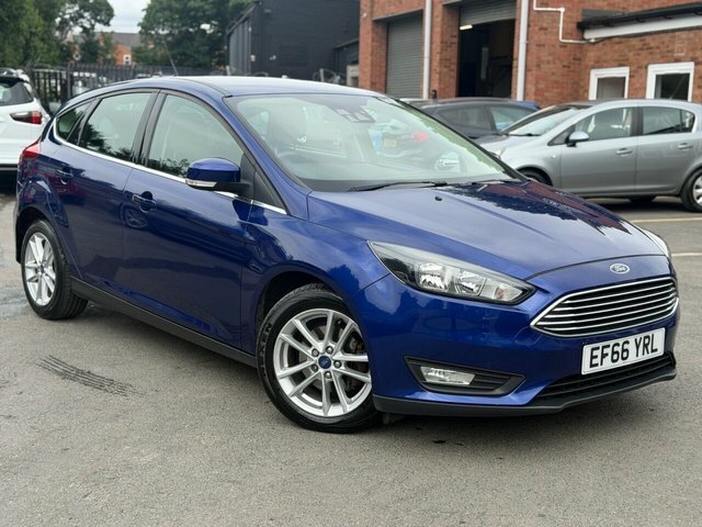 Ford Focus 1.0T Ecoboost Zetec Hatchback Euro Blue