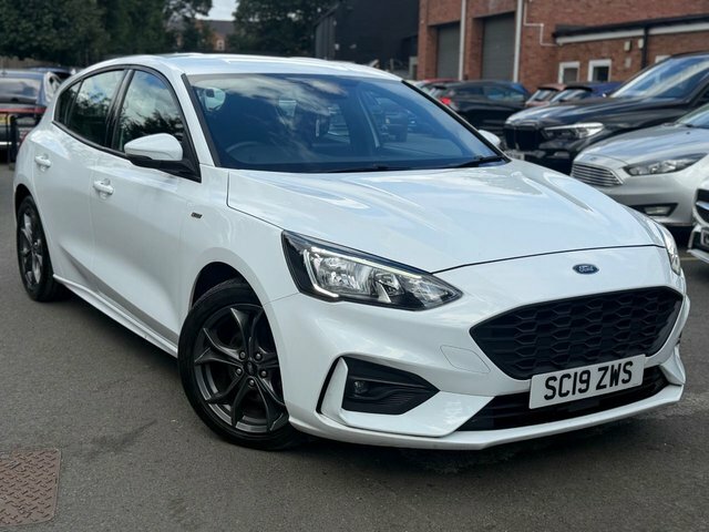 Ford Focus 1.0T Ecoboost St-line Hatchback Eu SC19ZWS White #4