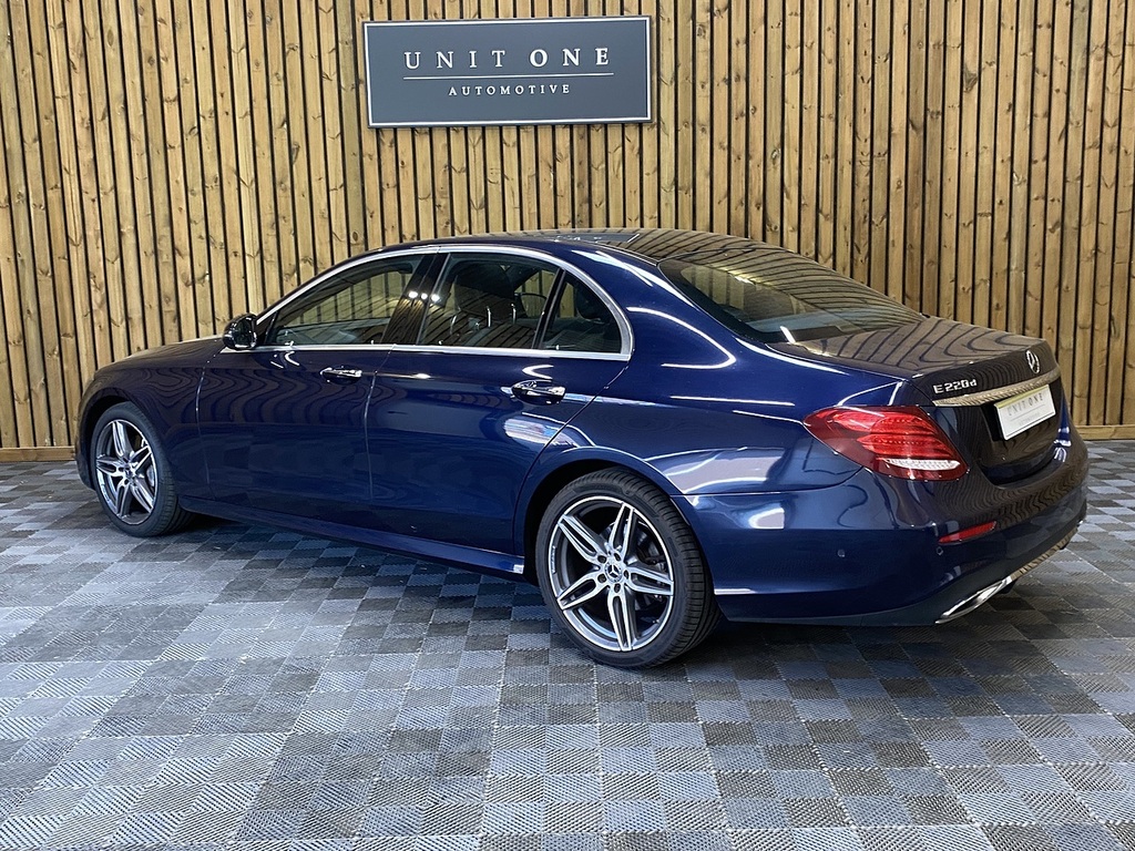 Mercedes-Benz E Class E220d Amg Line SP67JFG Blue #2
