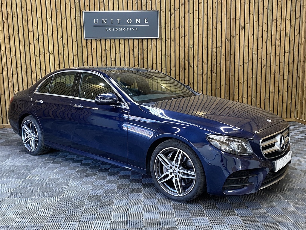 Mercedes-Benz E Class E220d Amg Line SP67JFG Blue