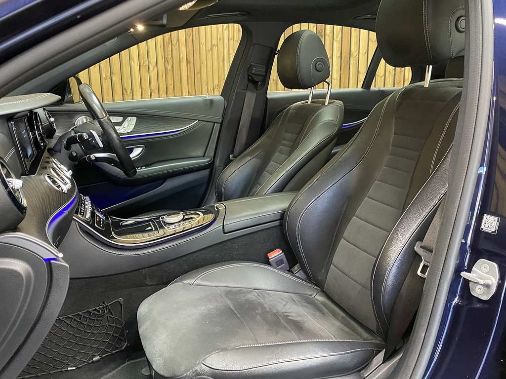 Mercedes-Benz E Class E220d Amg Line SP67JFG Blue #4