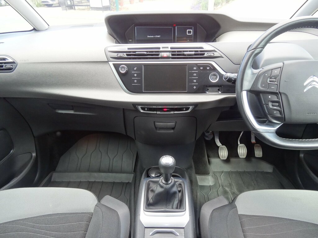 Citroen C4 Picasso 1.6 E-hdi Exclusive Euro 5 Ss Grey #13