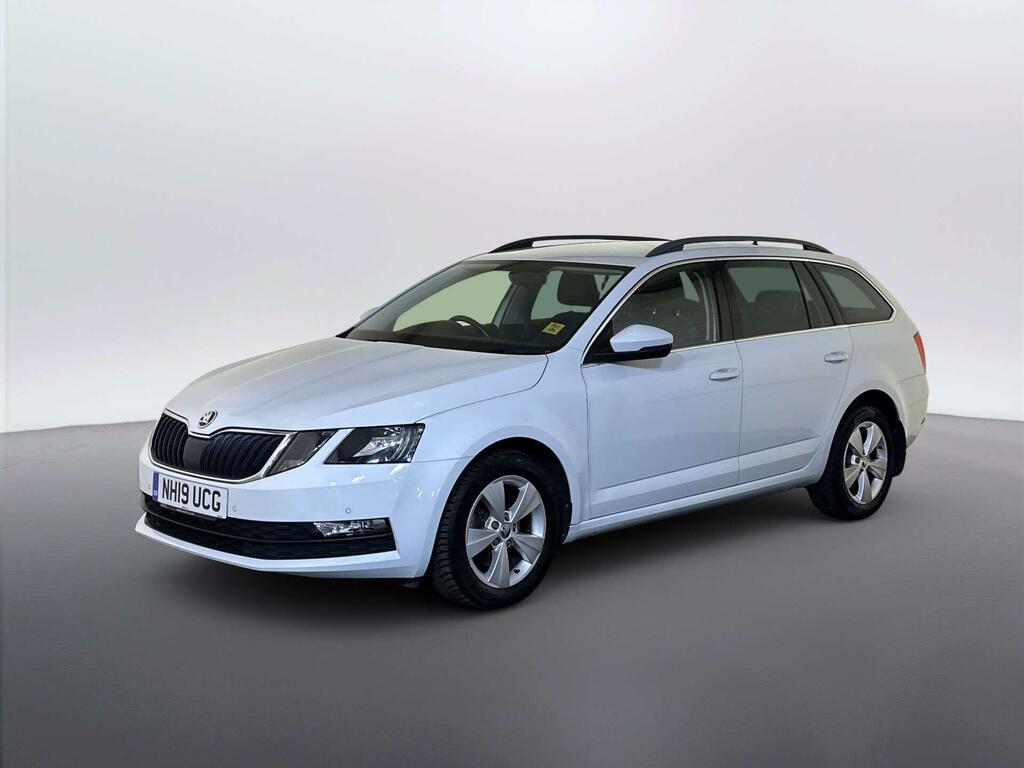 Skoda Octavia 1.0 Tsi Gpf Se Technology Estate Dsg Eu White #4