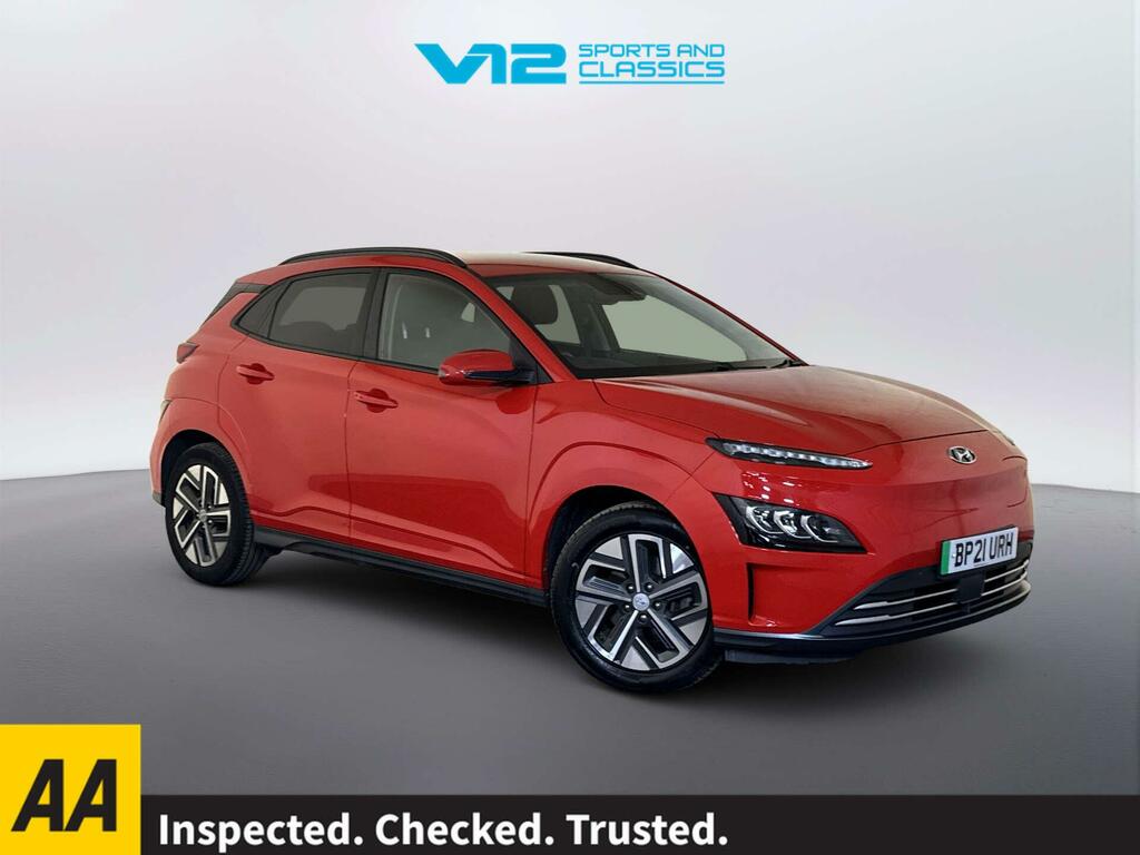 Hyundai Kona 64Kwh Premium Suv 10.5Kw Charge Red