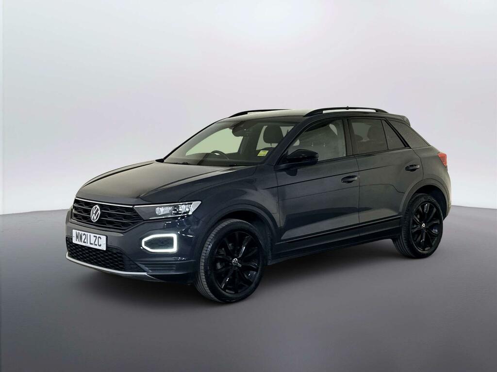 Volkswagen T-Roc 1.5 Tsi Evo Black Edition Suv Dsg Euro Grey #4