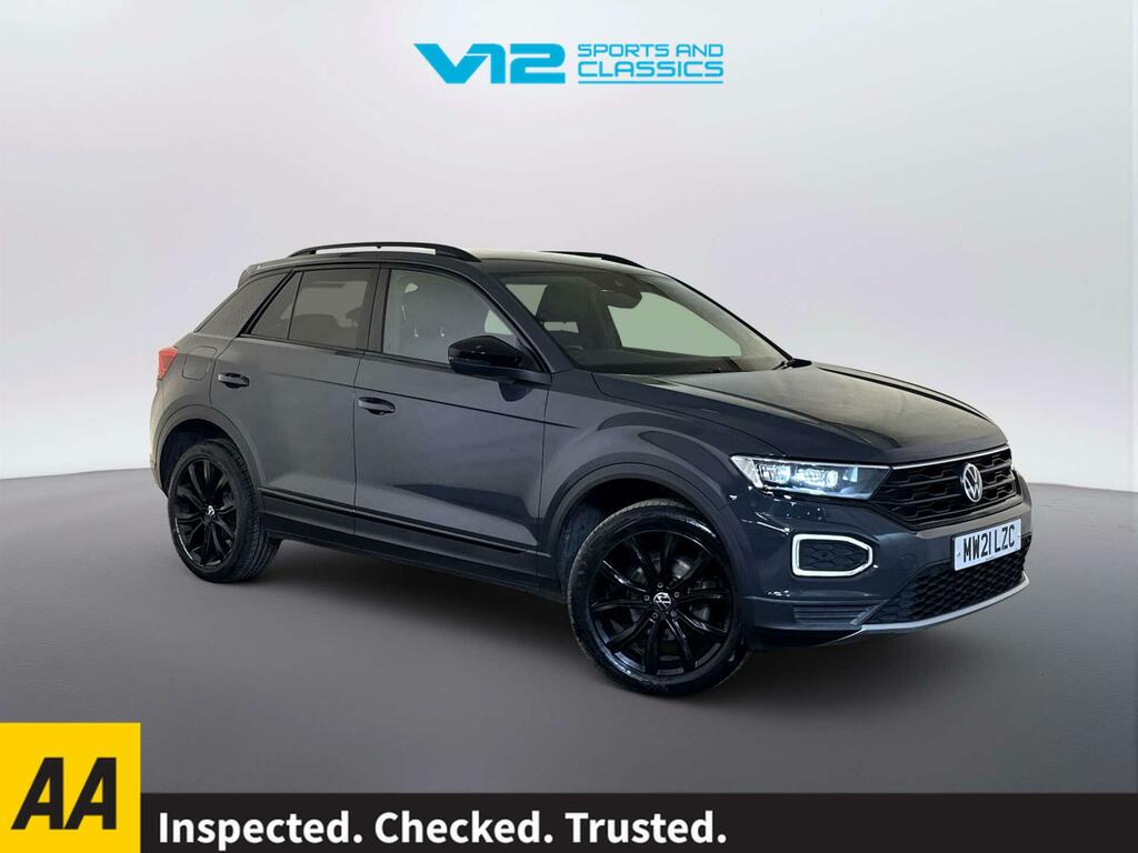 Volkswagen T-Roc 1.5 Tsi Evo Black Edition Suv Dsg Euro Grey