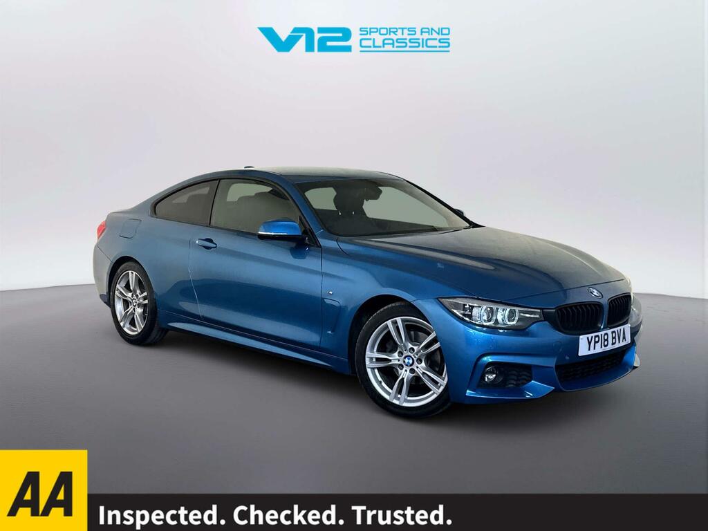 BMW 4 Series Gran Coupe 2.0 420I M Sport Coupe Euro 6 Ss Blue