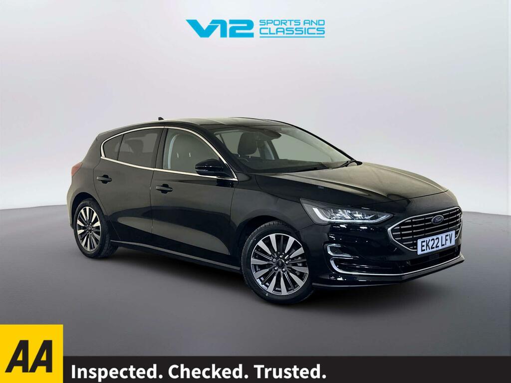 Ford Focus 1.0T Ecoboost Titanium Vignale Hatchback Petro Black