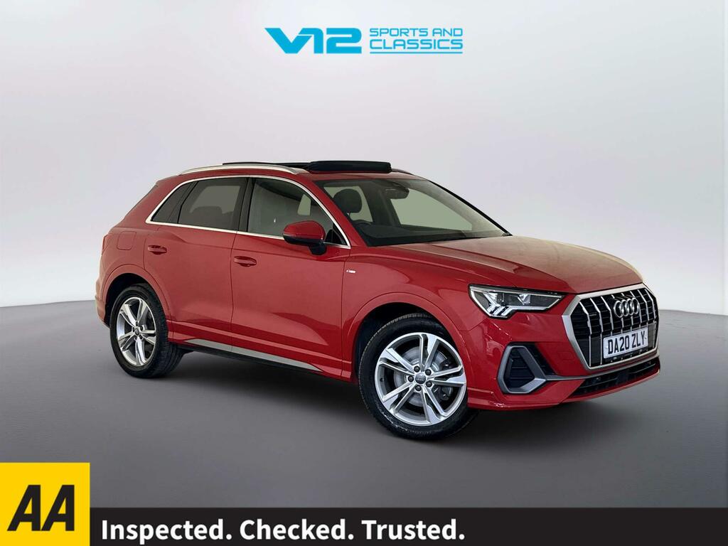 Audi Q3 2.0 Tfsi 40 S Line Suv S Tronic Quattro Red