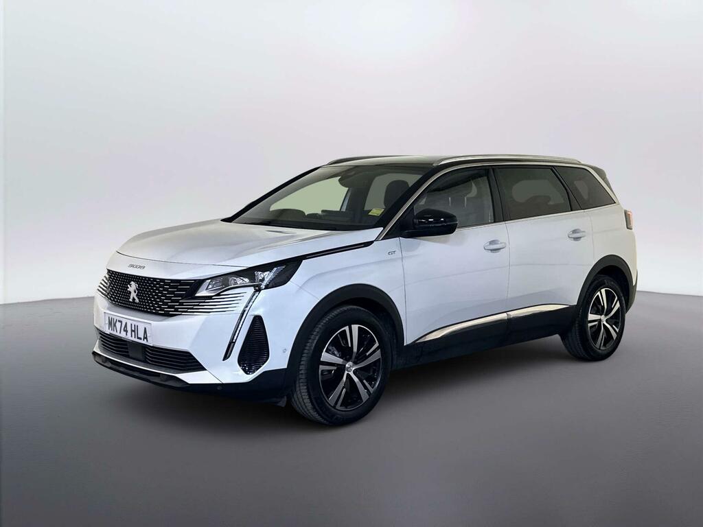 Peugeot 5008 1.2 Gt Suv Hybrid E-dsc6 Euro 6 Ss White #4