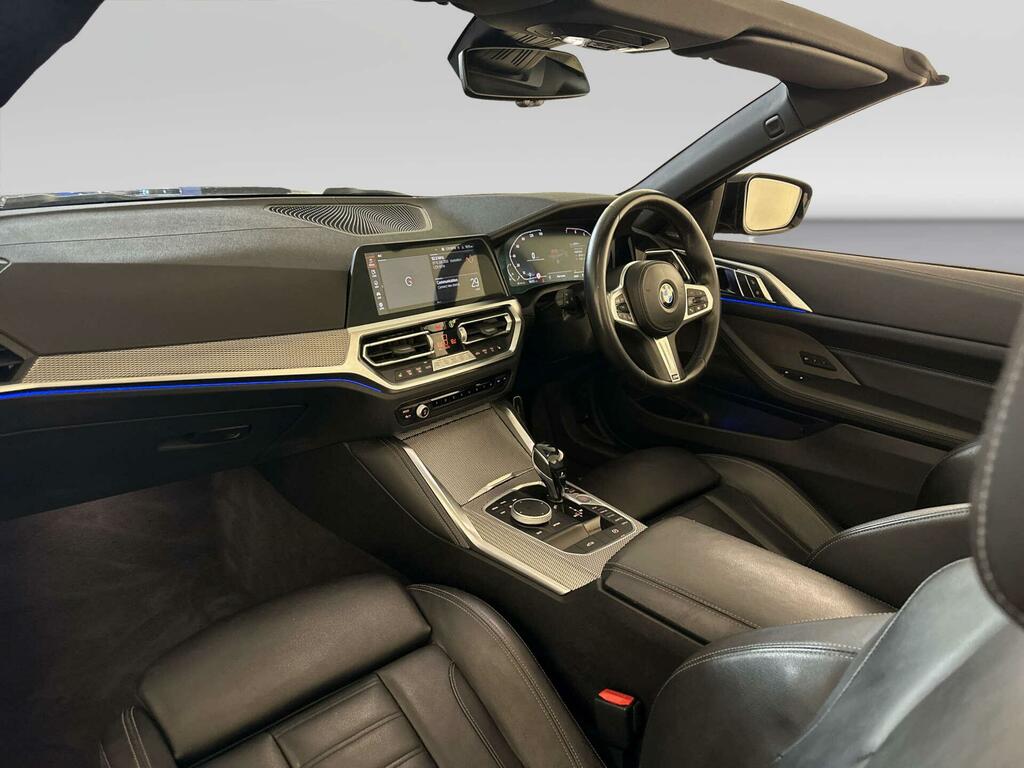 BMW 4 Series 420D Xdrive M Sport Coupe Blue #10