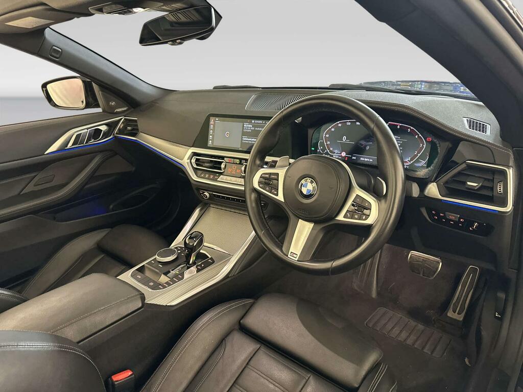 BMW 4 Series 420D Xdrive M Sport Coupe Blue #13