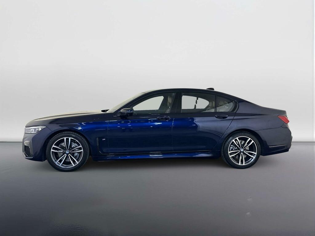 BMW 7 Series 3.0 740I M Sport Saloon Euro 6 S Blue #5