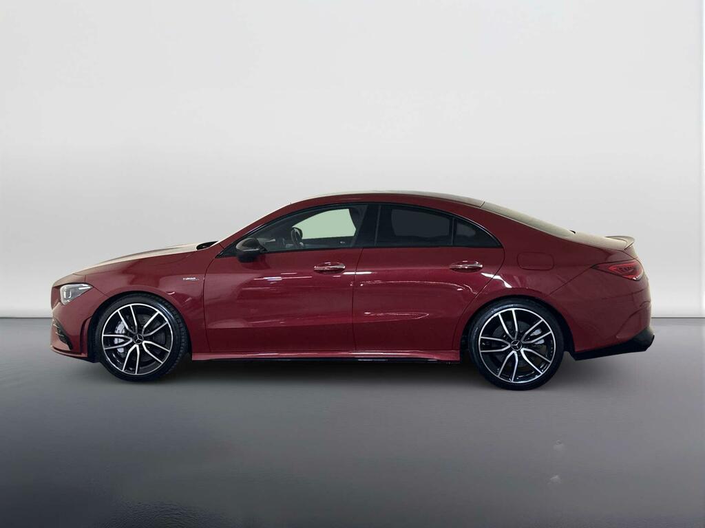 Mercedes-Benz CLA Class 2.0 Cla35h Mhev Amg Premium Coupe Hyb Red #5