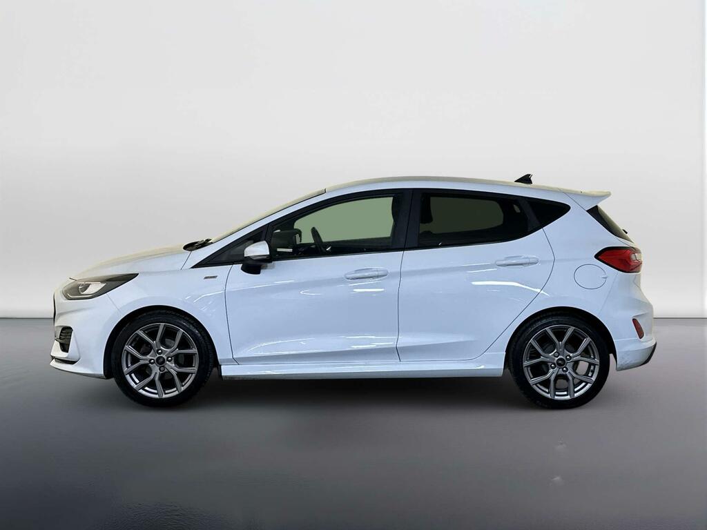 Ford Fiesta 1.0T Ecoboost Mhev St-line Hatchback Hy White #5