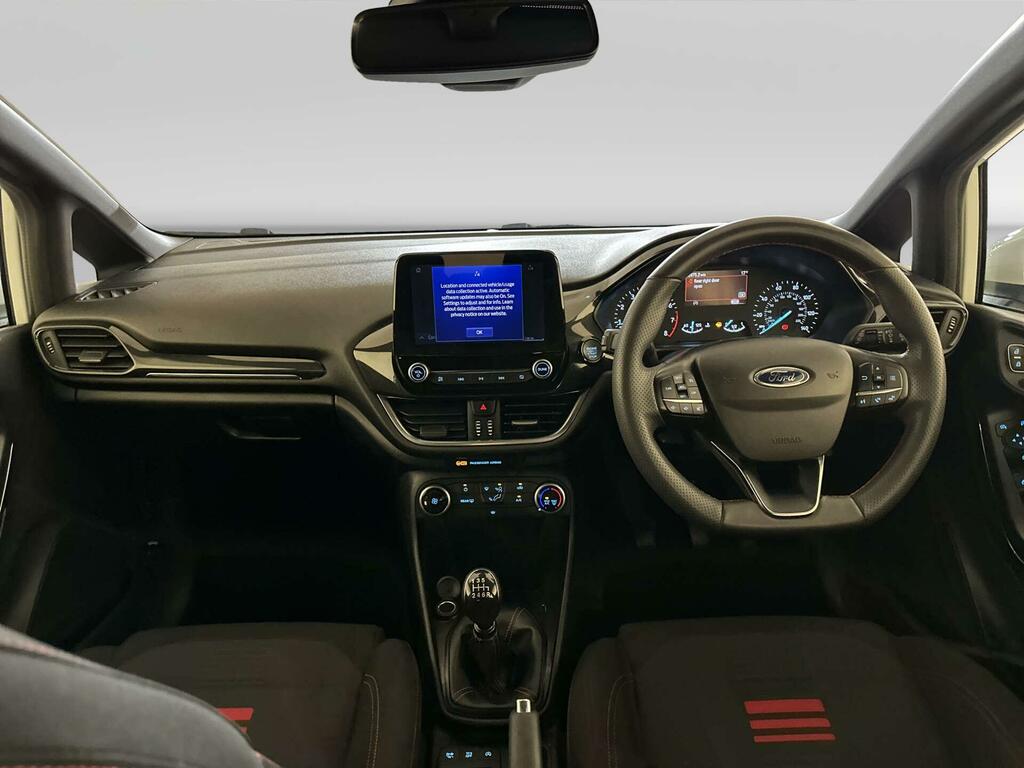 Ford Fiesta 1.0T Ecoboost Mhev St-line Hatchback Hy White #2