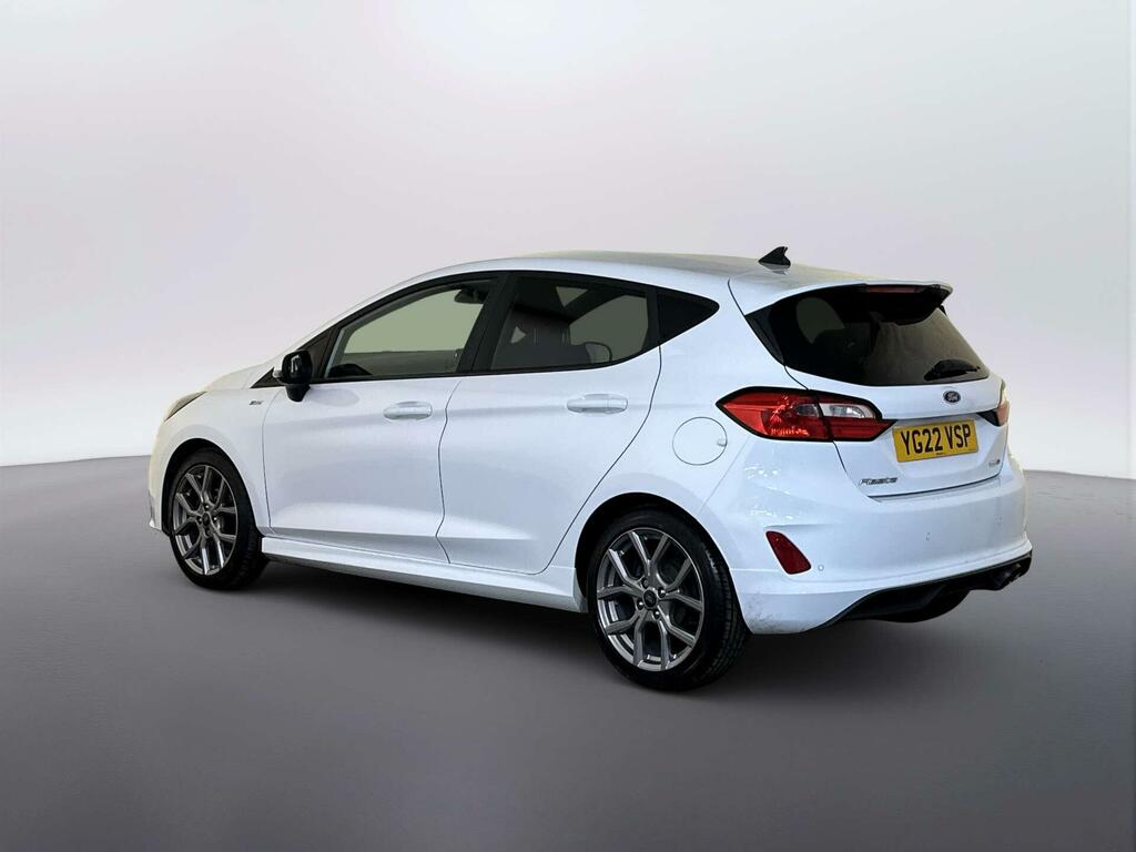 Ford Fiesta 1.0T Ecoboost Mhev St-line Hatchback Hy White #6