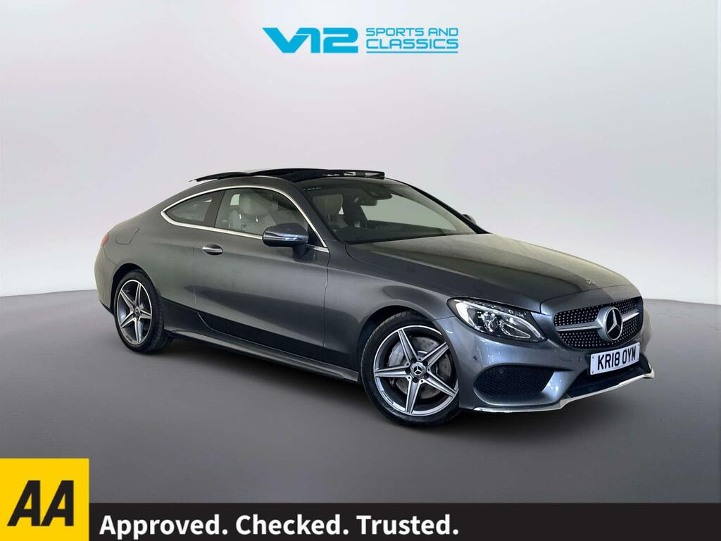 Mercedes-Benz C Class 2.1 C250d Amg Line Premium Plus Coupe Grey